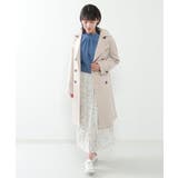 撥水ロングトレンチコート | ikka  | 詳細画像17 