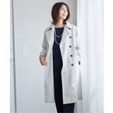 撥水ロングトレンチコート | ikka  | 詳細画像4 