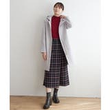 ウールライクフード取り外しコート | ikka  | 詳細画像8 