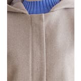 ウールライクフード取り外しコート | ikka  | 詳細画像20 