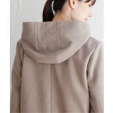 ウールライクフード取り外しコート | ikka  | 詳細画像23 