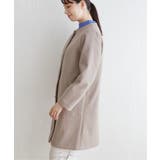 ウールライクフード取り外しコート | ikka  | 詳細画像24 