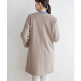 ウールライクフード取り外しコート | ikka  | 詳細画像25 