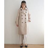 撥水ロングトレンチコート | ikka  | 詳細画像9 