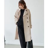 撥水ロングトレンチコート | ikka  | 詳細画像3 