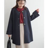 ダークネイビー | 【洗濯機で洗える】GOKU楽ダンボールコート | ikka 