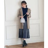 ウールライクストレッチフードコート | ikka  | 詳細画像6 