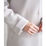 ダンボールニットノーカラーコート | ikka  | 詳細画像26 