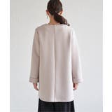 ダンボールニットノーカラーコート | ikka  | 詳細画像13 