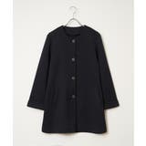 ダンボールニットノーカラーコート | ikka  | 詳細画像15 