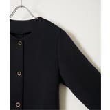 ダンボールニットノーカラーコート | ikka  | 詳細画像29 