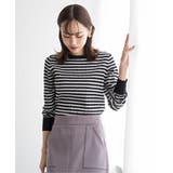 ブラック | ミニケーブルニットプルオーバー | ikka 