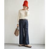 ミニケーブルニットプルオーバー | ikka  | 詳細画像8 