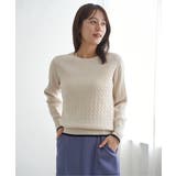 ミニケーブルニットプルオーバー | ikka  | 詳細画像9 