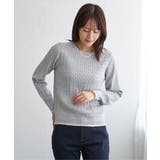 ミニケーブルニットプルオーバー | ikka  | 詳細画像25 