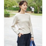 ミニケーブルニットプルオーバー | ikka  | 詳細画像1 