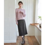 横リブドルマンラメニットプルオーバー | ikka  | 詳細画像6 