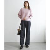 横リブドルマンラメニットプルオーバー | ikka  | 詳細画像9 