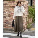 横リブドルマンラメニットプルオーバー | ikka  | 詳細画像13 