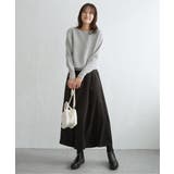 横リブドルマンラメニットプルオーバー | ikka  | 詳細画像23 