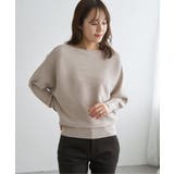 横リブドルマンラメニットプルオーバー | ikka  | 詳細画像28 