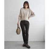 横リブドルマンラメニットプルオーバー | ikka  | 詳細画像30 