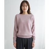 横リブドルマンラメニットプルオーバー | ikka  | 詳細画像33 