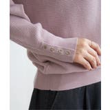 横リブドルマンラメニットプルオーバー | ikka  | 詳細画像35 