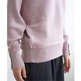 横リブドルマンラメニットプルオーバー | ikka  | 詳細画像36 