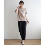 【接触冷感／吸水速乾】マルチファンクションラメコードプルオーバー【UVカット】 | ikka  | 詳細画像9 