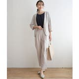 【接触冷感／吸水速乾】マルチファンクションラメコードプルオーバー【UVカット】 | ikka  | 詳細画像4 