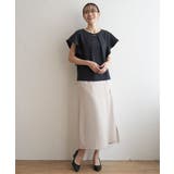 麻調バー付きブラウス | ikka  | 詳細画像6