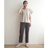 麻調バー付きブラウス | ikka  | 詳細画像9