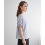 ドライタッチ袖リボンブラウス | ikka  | 詳細画像12 