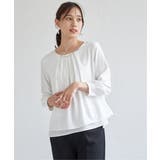 チャームデザインブラウス | ikka  | 詳細画像9 