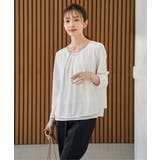 チャームデザインブラウス | ikka  | 詳細画像3 