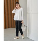 チャームデザインブラウス | ikka  | 詳細画像5 