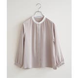 ジョーゼットバイカラーブラウス | ikka  | 詳細画像11 