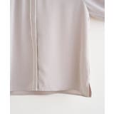 ジョーゼットバイカラーブラウス | ikka  | 詳細画像15 