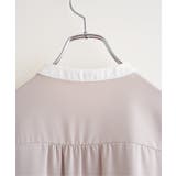 ジョーゼットバイカラーブラウス | ikka  | 詳細画像18 