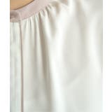 ジョーゼットバイカラーブラウス | ikka  | 詳細画像22 