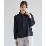 ボータイデザインブラウス | ikka  | 詳細画像25 