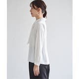 ボータイデザインブラウス | ikka  | 詳細画像30 