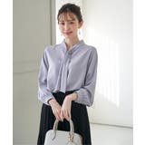 ボータイデザインブラウス | ikka  | 詳細画像2 