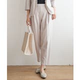 ライトグレイ | 【洗濯機で洗える/セットアップ対応】GOKU楽ツイルストレッチパンツ | ikka