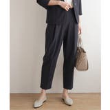 【洗濯機で洗える/セットアップ対応】GOKU楽ツイルストレッチパンツ | ikka | 詳細画像1