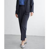 ネイビーブルー | 【セットアップ対応】GOKU楽ワークポンチテーパードパンツ | ikka 