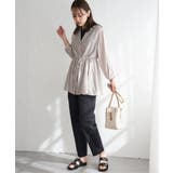 【セットアップ対応】GOKU楽ワークテーパードパンツ | ikka | 詳細画像8