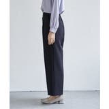 【洗濯機で洗える／セットアップ対応】ウォッシャブルワイドパンツ | ikka  | 詳細画像19 