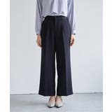 【洗濯機で洗える／セットアップ対応】ウォッシャブルワイドパンツ | ikka  | 詳細画像21 